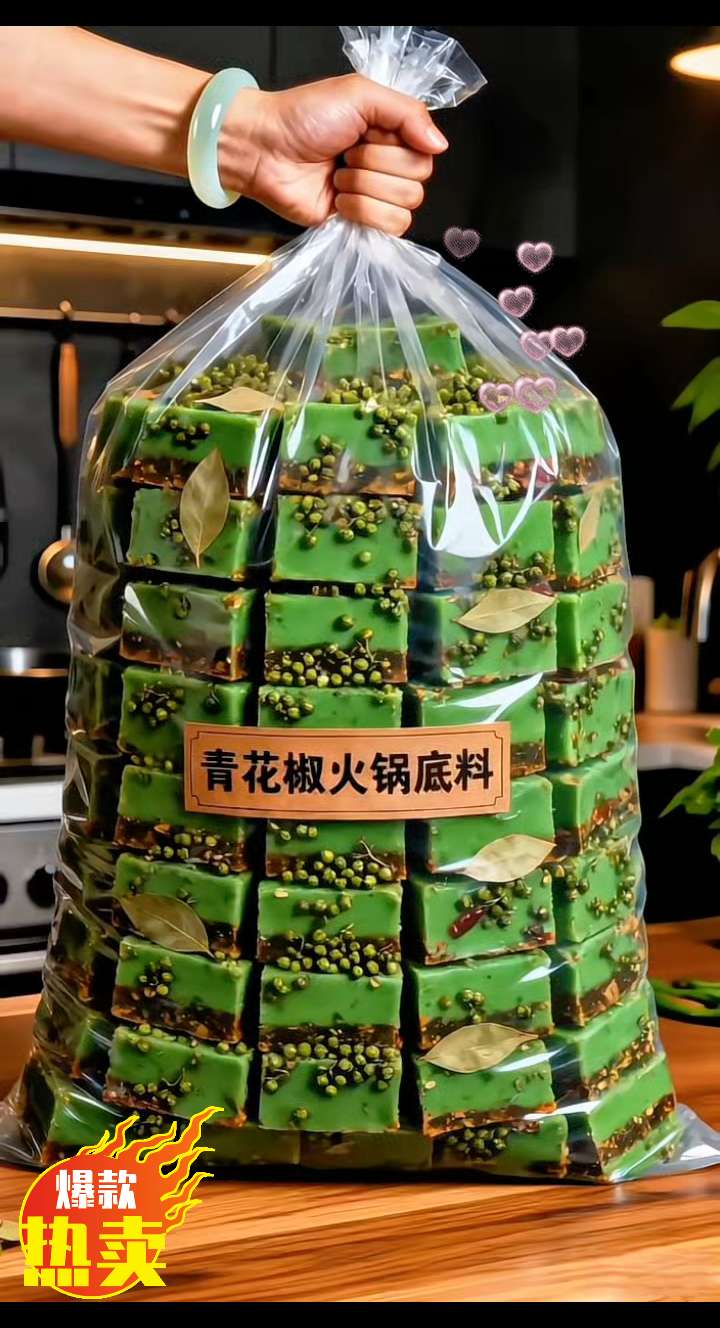 重庆青花椒藤椒火锅底料(10小包装)重庆青花椒藤椒火锅底料(10小包装) 50g*10独立小份装,精准适配一人食场景。精选重庆本地青花椒与藤椒,鲜麻风味直抵味蕾。小块设计易拆分,家用煮汤、涮菜皆方便,无需称量,轻松解锁地道川渝火锅汤底#美食 #超好吃 #健康食材 #快来一起尝个鲜 #抖音美食推荐官 @抖加🔥上热门🔥dou+🔥热点宝