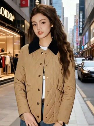 #强烈推荐 #这也太好看了 气质高定款 早秋新款 格子羊毛棉服#时尚洋气百搭 #品质女装 #谁穿谁好看