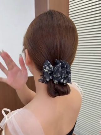 韩版时尚春季发饰新款气质百搭扎头发专用发夹简约优雅丸子抓夹