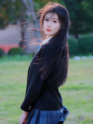 第一眼就心动的人呐 #氛围感 #清纯甜美 #jk制服 #校园风