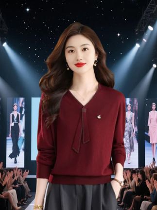 新款时尚针织衫#精致优雅#气质减龄#时尚百搭