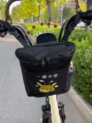 电动车挂物包前置防水手机包充电器雨衣收纳袋大容量储物兜电瓶车#电动车挂包 #电动车前置挂包 #电动车收纳挂包 #电动车收纳袋 #电动车储物挂包