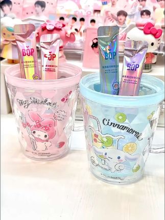夏日清透清感✨三丽鸥可爱漱口杯~孩子特别喜欢😍#儿童漱口杯 #可爱漱口杯 #漱口杯 #三丽鸥 #刷牙杯