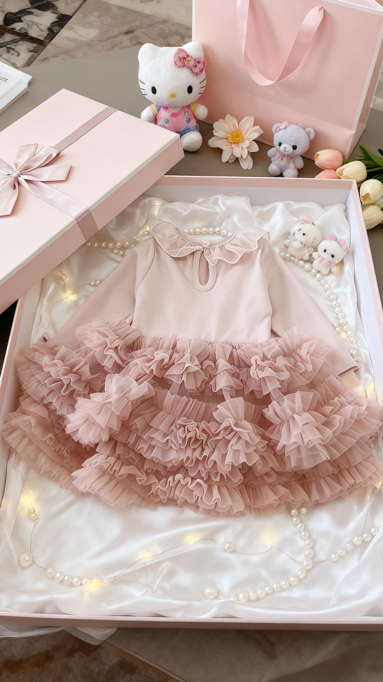 蛋糕蓬蓬裙。#婴儿衣服搭配 #萌娃穿搭 #生女儿就是用来打扮的 #高品质童装#女宝穿搭@抖音小助手