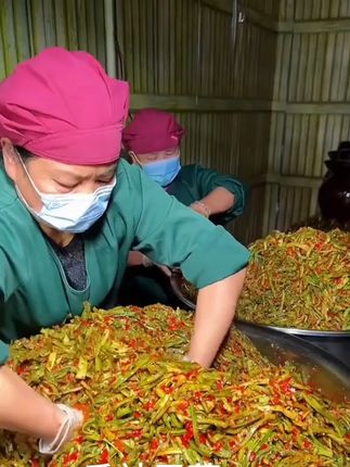 #食材新鲜才是硬道理 #贡菜 #味道好极了你们想吃吗