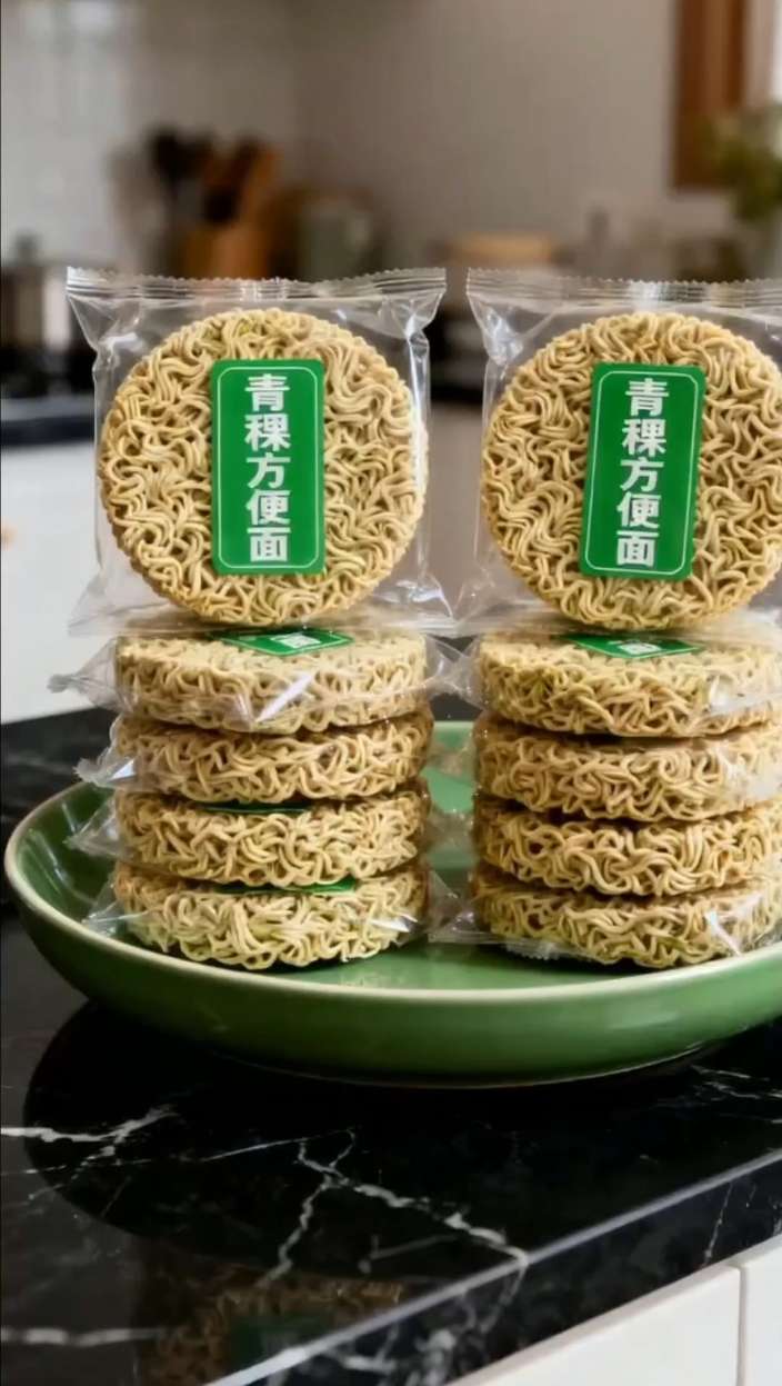 🔥被问爆的青稞方便面,健康速食党闭眼入! 精选青稞原料,面饼劲道有嚼感,非油炸更清爽~ 独立小包装,囤货超方便,加班、代餐来一块,热水一冲,鲜香入味,好吃还没负担! 减脂期、控糖党都能放心吃的宝藏泡面,快戳下方链接,把这份健康美味带回家👇#青稞面#方便面#青稞面的做法#青稞方便面原来可以这么吃 @DUO+上热门 🔥
