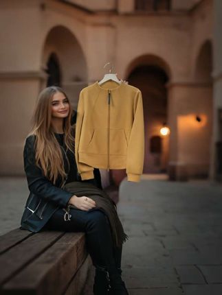 1549秋季立领时尚修身显瘦立体裁剪百搭休闲长袖开衫卫衣#修身显瘦 #保暖又好看 #休闲百搭 #显瘦穿搭 #开衫