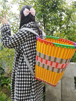 #背篓 #民族风背篓 #背篓编织 #背篓背篼