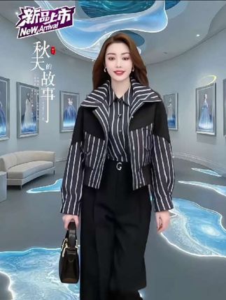 短款保暖棉袄 #服装搭配 #时尚洋气 #巨量千川 #d0u小助手