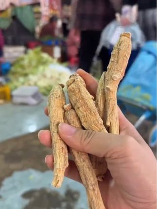 加拿大西洋参整根正宗5年老参粒头软质切片花旗参味浓西洋参切片#山货 #农产品 #土特产 #家乡特色