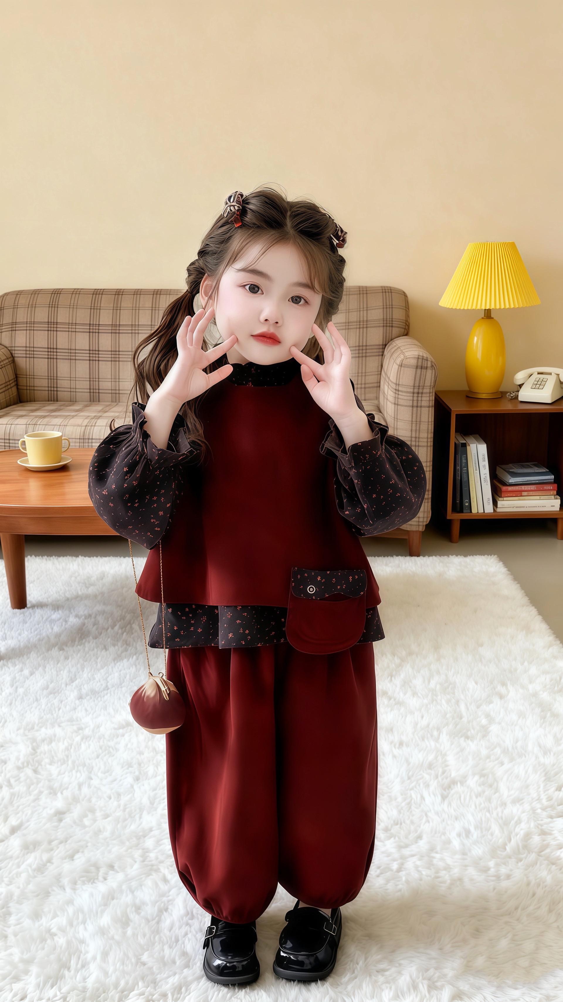 #秋日户外就穿琥珀系 #高品质童装 #洋气穿搭 #好看的衣服都在这里 #甜美穿搭
