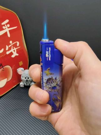 创意灵感打火机#与众不同 蓝焰#防风打火机 #好货 #潮玩 #好东西一起分享 。