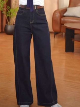 #牛仔裤 #高腰收腹提臀裤 #垂顺感裤子 #裤子