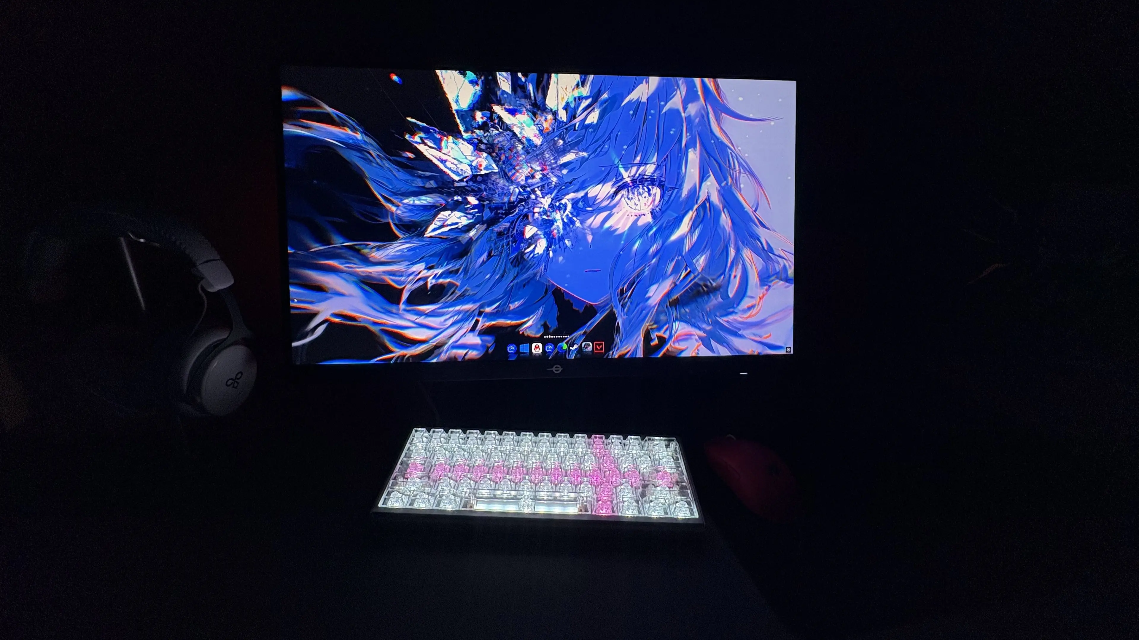 老弟老妹实在太帅!没吹牛逼!#天霸像素 #键盘 #桌搭 #梵 - 抖音
