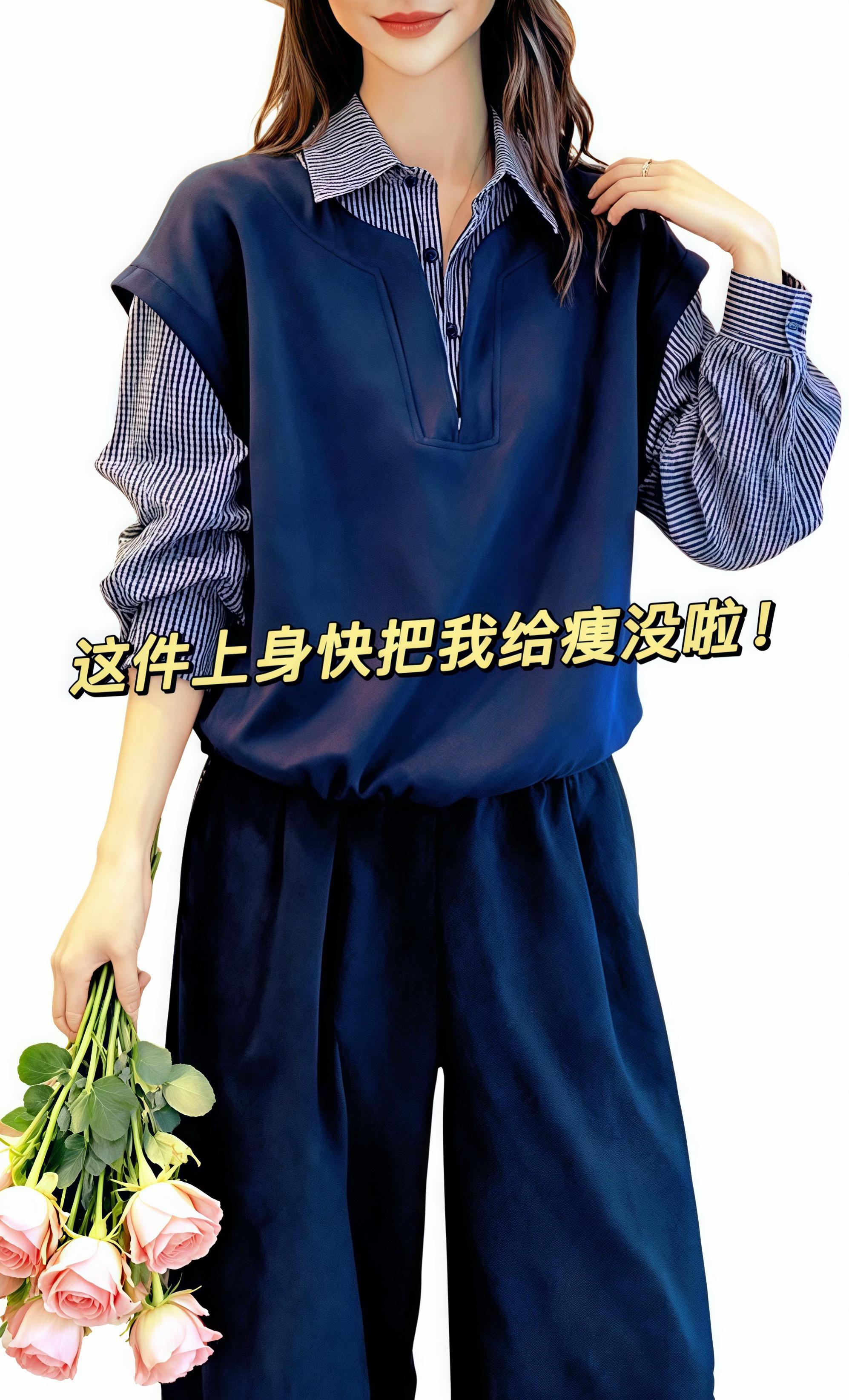 秋季新款大码显瘦时尚上衣。#秋季微胖穿搭测评 胖MM初秋本命衬衫!假两件设计太懂穿搭 谁说大码女孩穿衬衫显臃肿?这件假两件拼接格子衫直接打破偏见! 自带叠穿层次感,不用费心搭配就很有格调,格子元素经典又洋气。宽松慵懒版型超藏肉,拜拜肉、小肚腩全遮住,80-200斤都能轻松驾驭。 米杏拼格温柔又衬肤色,长袖设计刚好适配初秋温差。穿上就是松弛感美女,通勤逛街都亮眼,自信才是最好的穿搭秘籍! #大码女装穿搭 #微胖女孩初秋穿搭 #假两件衬衫yyds #松弛感穿搭@DOU+小助手 @DOU+上热门