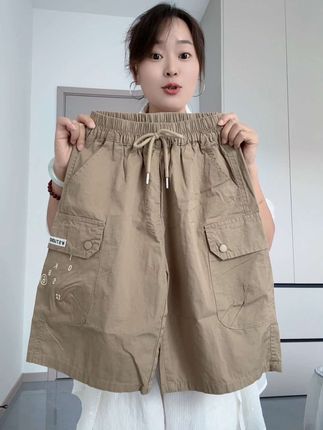 身高加10厘米拍#源头实力厂家 #夏季穿搭#百搭裤子 #谁穿谁好看#工装短裤
