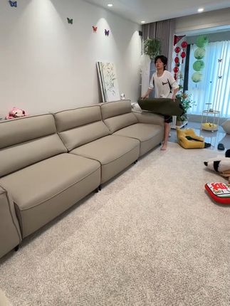 趁活动买了一张四季沙发垫,铺上它焕然一新!好像换了一个新沙发#沙发垫#四季沙发垫#防滑沙发垫 #软装搭配 #客厅搭配