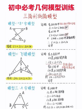 七年级的几何没有捷径,只有多多练习才能提高速度和准确率,推荐这本初中几何必刷题#初中数学#几何模型#学霸秘籍 #必考考点 #数学思维