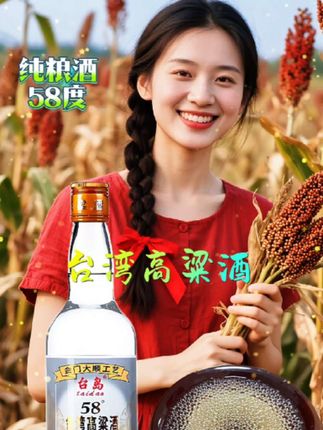 58度台湾高粱酒#白酒 #纯粮酒 #高粱酒 #口感好 #无限回购的宝藏单品