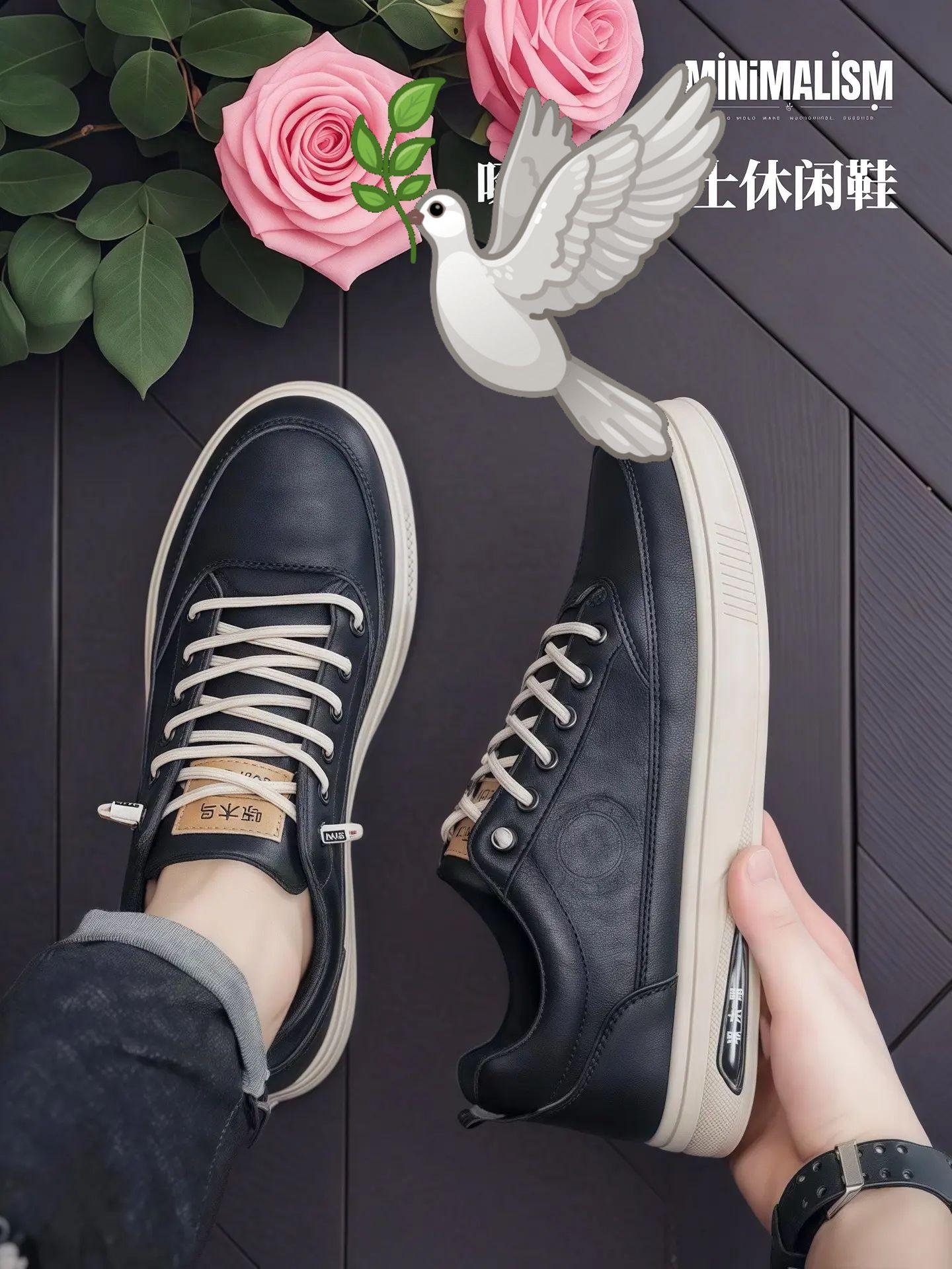 男士休闲板鞋,舒适透气,经典百搭。#脚感舒服的时尚百搭鞋推荐#男士休闲鞋#休闲板鞋#好穿不累脚#商务休闲