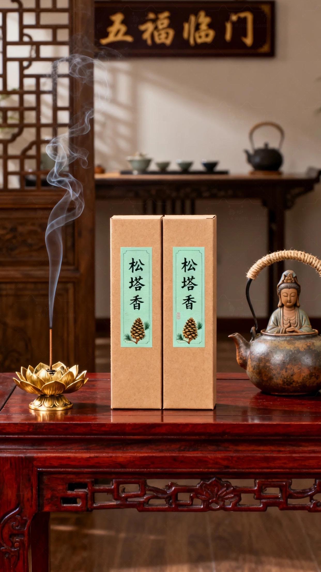 #香文化 #线香 #松塔香 天然松塔香#住宅有讲究