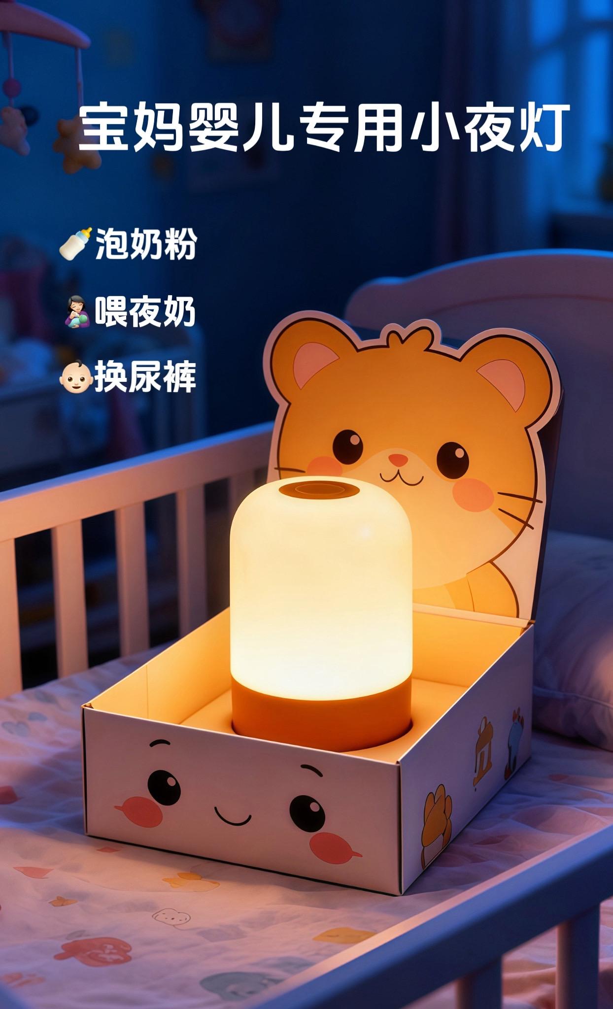 #母婴好物 #养娃必备 #小夜灯 #孕妈 #待产必备 @抖加🔥上热门🔥dou+🔥热点宝 @DOU+上热门