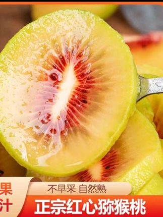 #上热门 四川红心猕猴桃新鲜水果应季采摘产地直销#猕猴桃 #红心猕猴桃