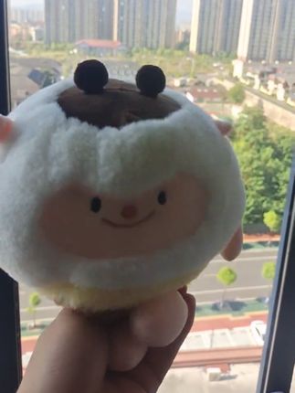 公仔羊#呆萌可爱 #解压玩具 #毛绒公仔 @巨量千川