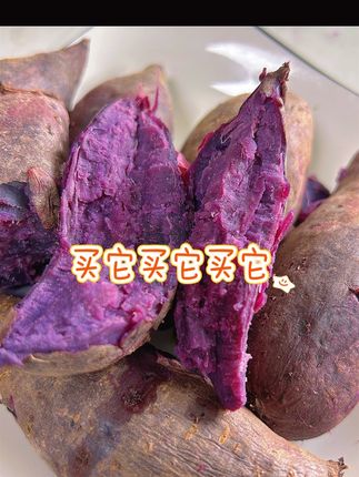 #紫薯#新鲜现挖现发 #好吃的东西要吃进肚子里  紫罗兰紫薯 买它就对了