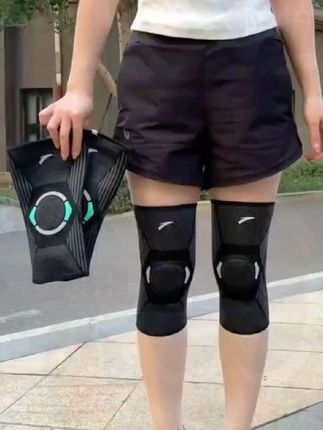 #安踏运动护膝男膝盖护具女士专业跑步关节保护套篮球骑行髌骨装备@DOU+小助手