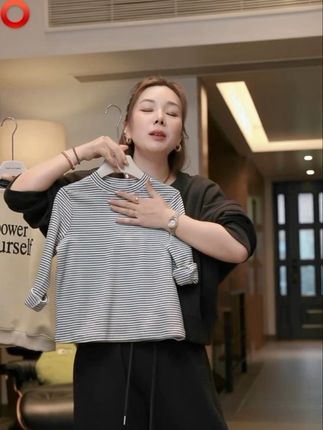 男女童都可以穿条纹上衣T恤 #强烈推荐 #女童 #宝妈分享 #高品质童装 #女童穿搭