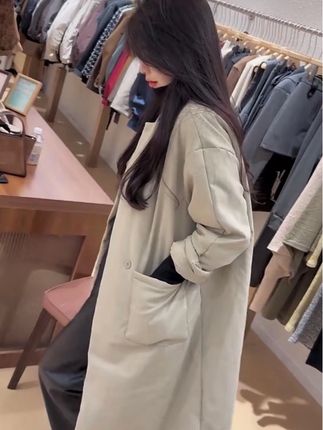 时尚气质宽松大码棉外套#外套穿搭 #气质风衣穿搭 #时尚感穿搭 #秋冬穿搭 #穿出自信穿出美丽