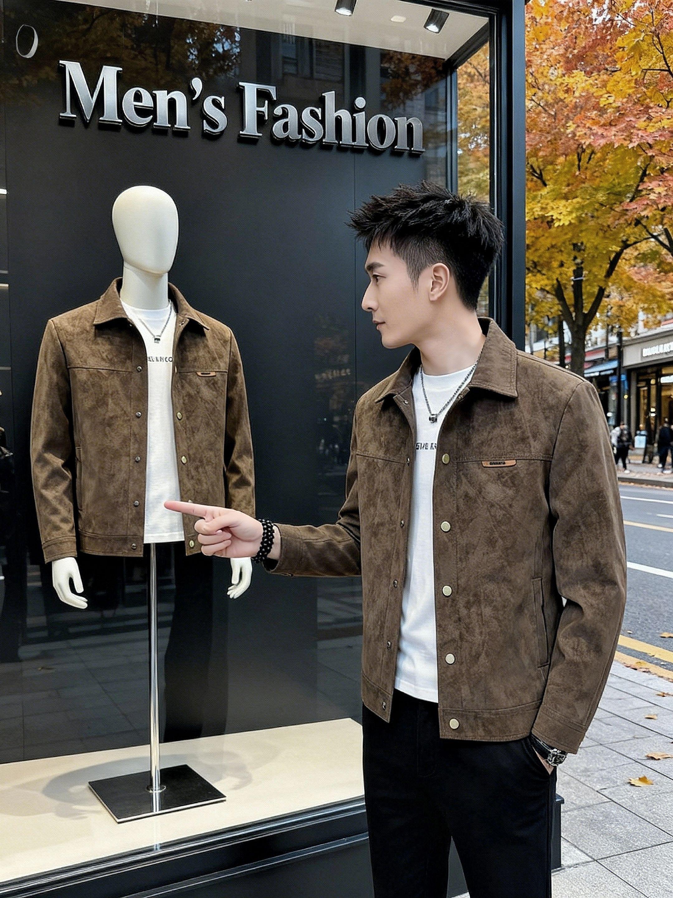 #型男穿搭 #外套穿搭 #轻熟穿搭 #夹克外套 #春秋穿搭