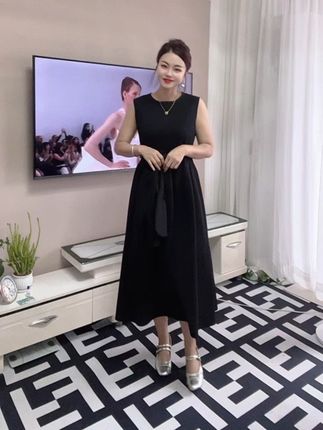 ##大码连衣裙 #谁穿谁好看系列 #大码女装 #110斤穿到210斤##两件套可以分开穿