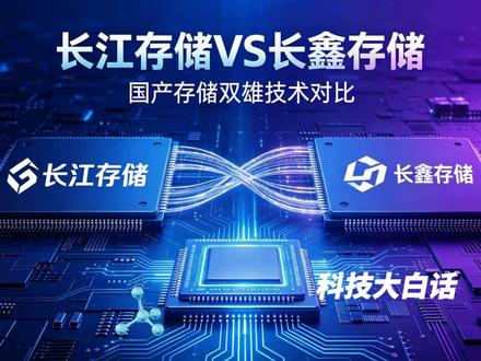 别再混淆!长鑫存储、长江存储真实区别! AI存储两大国产龙头谁更强?
#长鑫存储 #长江存储 #DRAM #NAND #AI存储