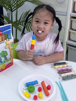 竟然被我发现了以吃的彩泥,国家食品安全认证,再也不担心孩子误食啦#千其糖 #橡皮泥 #超便宜超划算 #手工diy #解压玩具