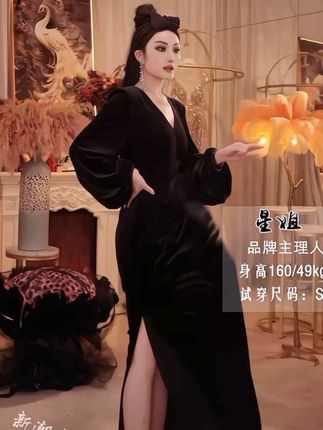 #品质女装#设计师轻奢名媛连衣裙#连衣裙#时尚洋气