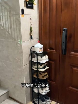 #家用多层简易鞋架#收纳方便#不占空间#放在哪里都合适?