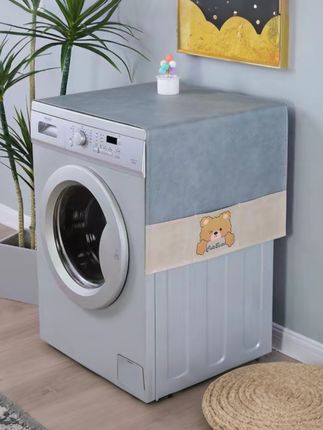 洗衣机防尘罩防尘垫冰箱盖布遮尘盖垫防水全自动滚筒洗衣机防晒罩#防尘罩 #洗衣机防尘罩 #冰箱防尘罩 #结实耐用 #软装搭配