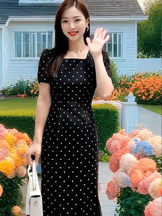 #连衣裙#高级感穿搭#修身显瘦#谁穿谁好看#洋气减龄