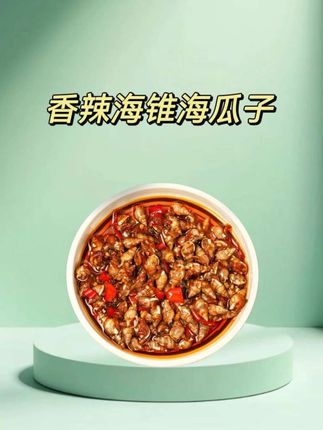 晚上追剧必备的香辣海瓜子,味贼鲜和我们当地大排档现炒出来的一样好吃#海锥#海瓜子 #海锥子 #香辣海鲜 #海锥