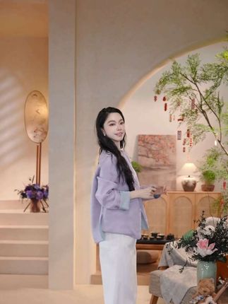 {若安}新中式国风中式外套复古春季日常中国风2025新款#高级感穿搭 #国风古韵 #穿搭 #中式美学服饰 #穿出自己的风格