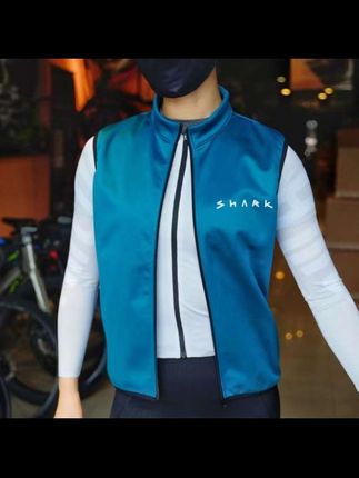 鲨鱼Shark运动防风抓绒马甲防水骑行挡风跑步抓绒挡风秋季保 #骑行马甲 #SHARK骑行装备 #骑行穿搭 #骑行爱好者 #户外骑行