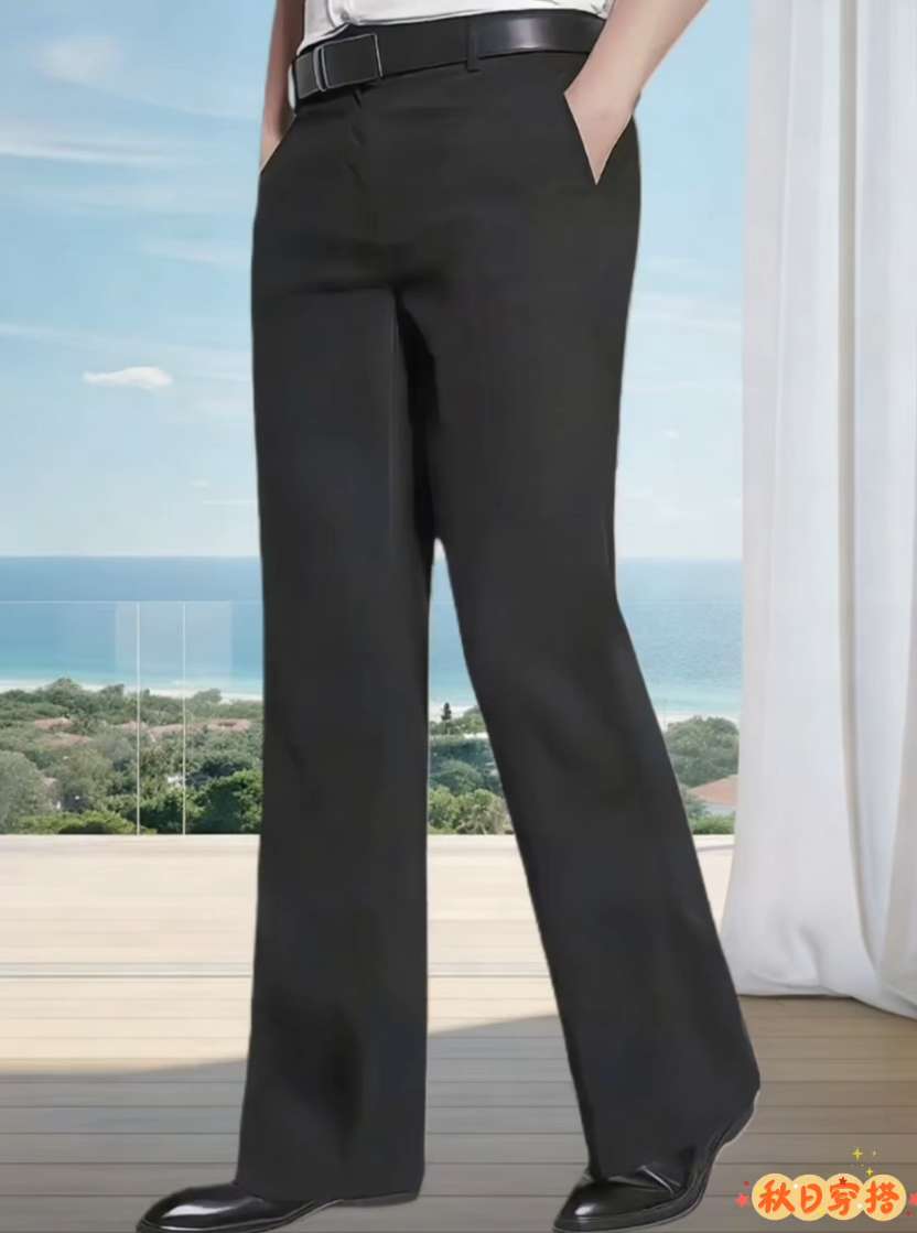 朋友们,寒冬专享的加绒男士西装裤,高腰弹力设计贴合身形不勒腰,直筒微喇版型藏肉显腿长,阔腿剪裁又添几分随性。免烫垂感面料挺括抗皱,日常穿脱无需打理。既能应对通勤的正式感,又适配休闲场合,一条解锁冬季保暖、舒适与时尚,轻松撑起男士冬日穿搭质感。#西裤 #裤子 #男裤 #微喇裤 #休闲裤