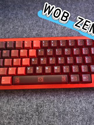 wob zen65rt 整体来说 质感性能都不错 想入小配列选他准没有错#wob #zen65rt #zen65rt红色 #wob #zen65rt