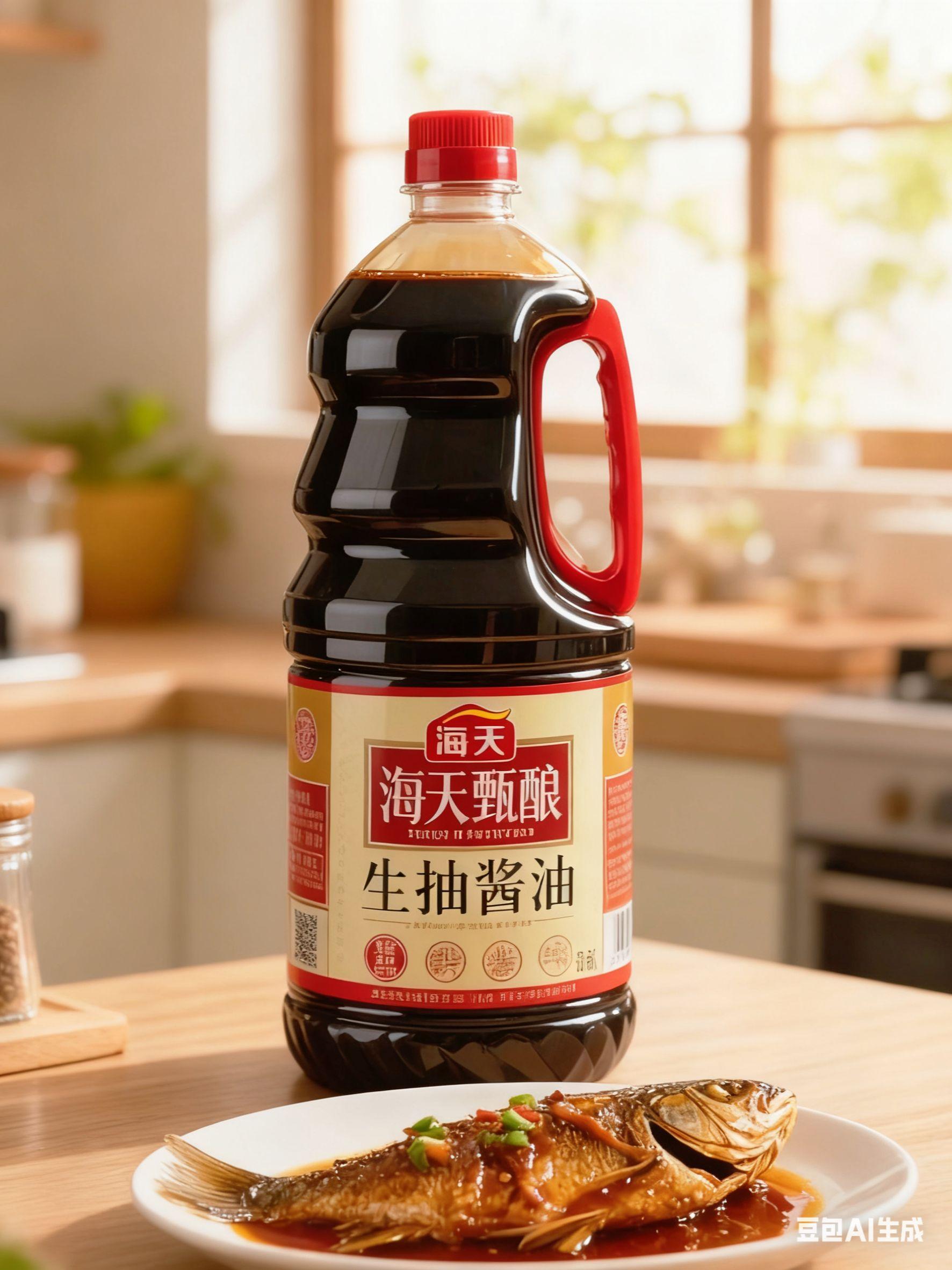 海天甄酿生抽酱油。#快来一起尝个鲜 #海天酱油 #厨房好物 #调味品 #酱油
