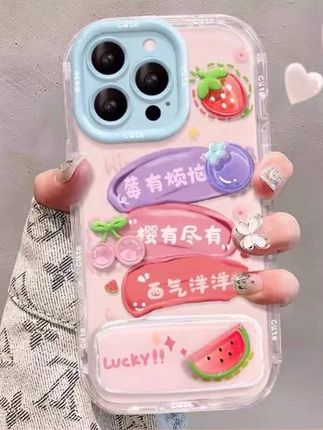 莓有烦恼适用于苹果15透明iPhone16promax果冻奶油肤感手机壳#好物推荐🔥 #手机壳 #强烈推荐 #爆款热卖中 #热门