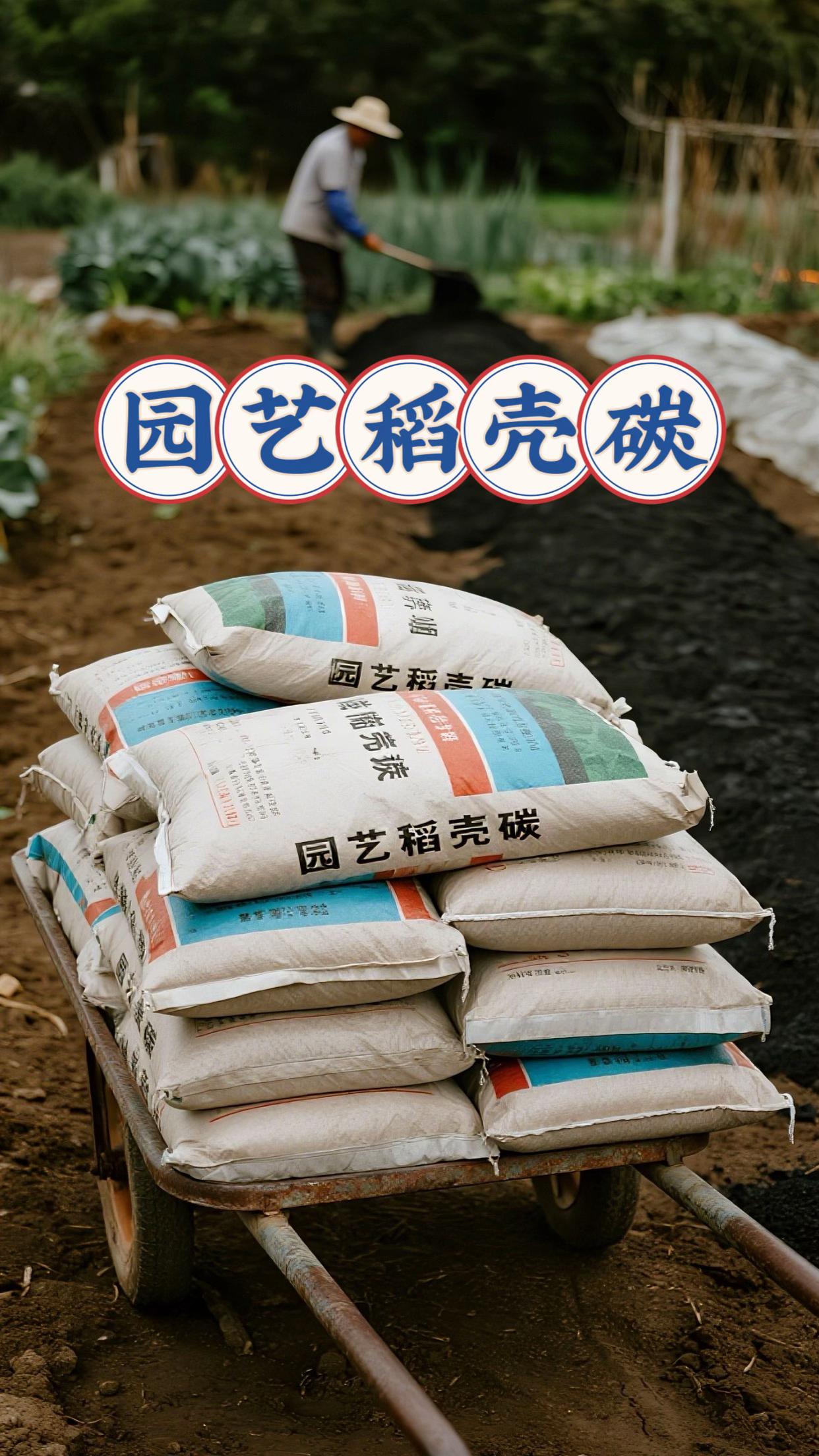 园艺稻壳碳。养花园艺别愁,稻壳炭来解忧!改良土壤、防烂根,让你的花草“喝饱养足”,长势一路开挂!#三农 #三农种植技术 #分享生活小技巧