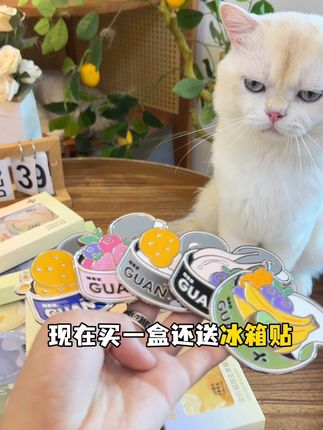本来我家猫也不缺罐头,可他是贵贵的格吾安呢,现在一盒8罐主食餐盒你看才多少!关键还送冰箱贴!#猫罐头 #养猫新手 #格吾安