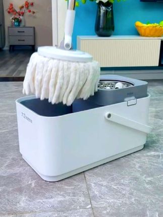 #生活好帮手 #大卫旋转拖把洗脱一体带桶#家庭必备